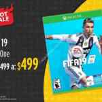 Promoción Elektra Hot sale: Fifa 19 para Xbox One a $499 este fin de semana