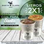 Promoción Santa Clara Día del Padre: 2x1 en litros de helado hoy domingo