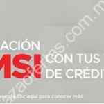 Promoción Santander de 1 mes de bonificación en compras a 12 MSI en Aeroméxico y HEB