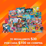 Promoción Temporada Naranja 2019: $30 de descuento por cada $100 de compra en juguetes y bicis