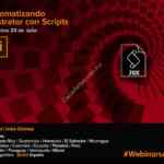 Clase gratis en línea "Automatizando Illustrator con Scripts" en los webinars de Adobe hoy 24 de julio