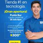 Promoción Best Buy Punto Sur: cupón de $300 de descuento para los primeros 100 por inauguración