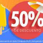 Promo de Verano Cinépolis Klic: 50% de descuento en toda la tienda pagando con puntos Club Cinépolis