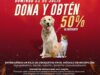 Promoción Diablos Rojos del México de 50% de descuento en todas las localidades si donas 1 kg de croquetas este 21 de julio