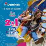 Promoción Domino's Pizza y La Feria de Chapultepec: 2x1 en pase platino presentando ticket de Domino's
