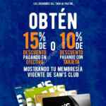 En El Tizoncito 15% de descuento directo si presentas tu membresía Sam's Club