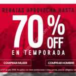 Segundas Rebajas Express: Ahora hasta 70% de descuento