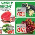Ofertas HEB 7 Días de frutas y verduras del 9 al 15 de julio 2019