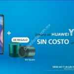 Promoción Huawei de mini speakers Gratis en la compra de un celular Huawei Y9 Prime