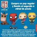 En IG Comics segundo a mitad de precio en figuras Funko Pop
