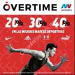 Promoción Innovasport Overtime: Hasta 40% de descuento en las mejores marcas deportivas