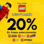 LEGO Manía Juguetron: 20% de descuento en líneas seleccionadas LEGO