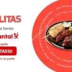 Código Sin Delantal Las Alitas de $50 de descuento en tu primer pedido en Las Alitas