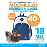 Mochilazo 2019 en Lumen: Hasta 40% de descuento y 18 msi en artículos escolares del 26 al 28 de julio