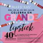 Promoción Mary Kay Día del Lipstick 2019: 40% de descuento en labiales líquidos