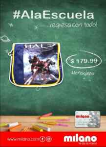 Promoción Milano de Regreso a Clases con mochilas de $99 a $249