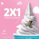 Promoción Moyo 2x1 en helados de yogurt pidiendo a través de Postmates