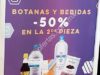 Promoción Nutrisa de 2×1½ en todas las botanas y bebidas