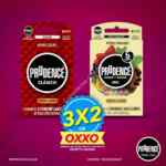 Condones Prudence al 3x2 en tiendas Oxxo