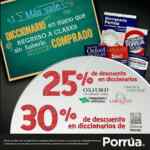 Promociones Librería Porrúa regreso a clases 2019: 30% de descuento en diccionarios y mochilas