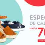 Especial de calzado Promoda: Hasta 70% de descuento