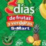 Ofertas S-Mart 3 Días de frutas y verduras del 9 al 11 de julio 2019