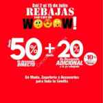 Segundas Rebajas Wow Sears: Hasta 50% de descuento + 20% adicional a lo ya rebajado