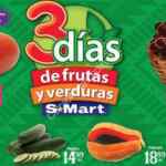 Ofertas S-Mart 3 Días de frutas y verduras del 23 al 25 de julio 2019