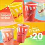 Promoción de verano Tim Hortons México: bebidas frozen a sólo $20 pesos