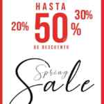 Rebajas de Verano Vanity Spring Sale con descuentos del 20% al 50%
