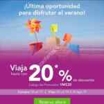 Promo Volaris de 20% de descuento adicional estas vacaciones de verano