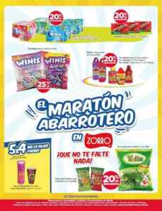 Ofertas Zorro Maratón Abarrotero 2019 del 24 al 30 de julio