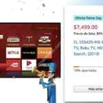 Ofertas Amazon Prime Day 2019: pantalla LED TCL Smart TV 4K de 55” a $7,499