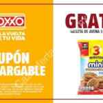 Cupón Oxxo de galletas de Avena Quaker 3 Minutos Gratis