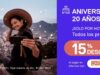 En Despegar promoción 20 Aniversario 2019: Hasta 15% de descuento adicional en vuelos, hoteles y paquetes