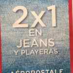 2x1 en jeans y playeras marca Aeropostale en Liverpool