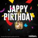 Promoción Nikkori Sushi Cumpleañeros: combo + postre gratis si vas con 4 personas o más