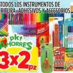 Promociones Mi Tienda del Ahorro Regreso a clases 2019: 3x2 en escritura (lápices, plumas, plumones, etc), adhesivos y accesorios y más