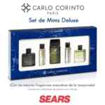 Promoción Sears de perfume Gratis en la compra de un set de miniaturas