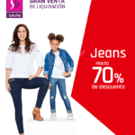 Gran Venta de Liquidación Suburbia 2019: Hasta 70% de descuento en jeans + 3x2