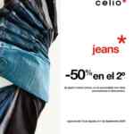 En Celio segundo a mitad de precio en jeans