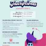 En el Faro de Oriente talleres Gratis de artes y oficios para jóvenes, adultos y niños