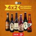 Promoción HEB Día de la Cerveza 2019: 4x2 en cervezas artesanales
