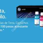 Promoción HP Regreso a Clases: $100 de crédito en restaurantes de Alsea al comprar $500 o más en cartuchos de tinta o tóner