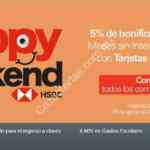 Promoción HSBC Happy Weekend del 29 de agosto al 2 de septiembre: 5% de bonificación + 12 MSI en tiendas participantes