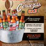 Promoción Hooters Día de la Cerveza 2019: 6x3 en cervezas