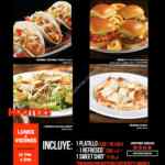 Nuevos Daily Specials en Hooters: Platillo + refresco + sweet shot por $119 de lunes a viernes de 1:00 a 5:00 PM