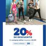 Código Innovasport Cyber Miércoles de 20% de descuento en compras de $1,199 o más