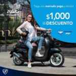 Promoción Italika Mercado Pago Aniversario: $1,000 pesos de descuento en motos Italika