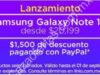 Promoción Samsung Galaxy Note 10: en Linio $1,500 de descuento pagando con Paypal